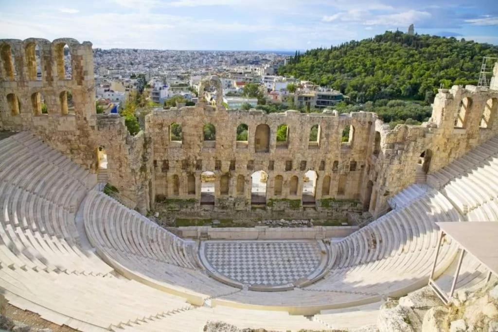Traveler'S Dream In Historic Acropolis Downtown Apartman Athén Kültér fotó
